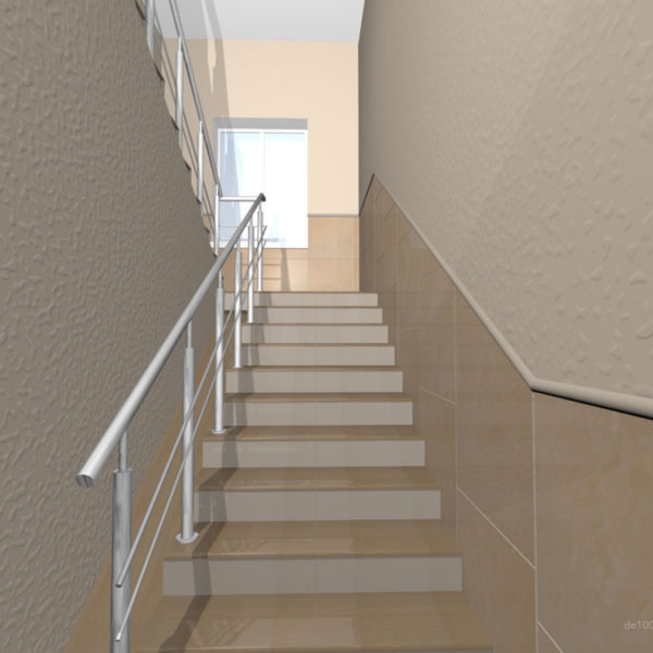 Дизайн интерьера лестничной зоны