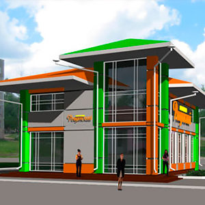 Дизайн проект минимаркета на ул. Рощинская в Орле