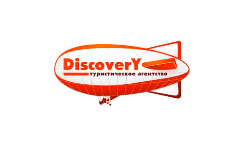 Разработка логотипа для туристического агентства "Дискавери"