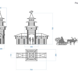 Орловский кремль, чертежи, размеры