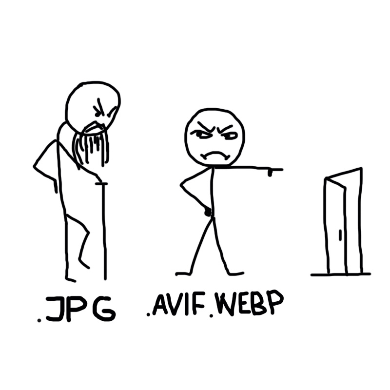 Чем AVIF и WebP лучше JPG